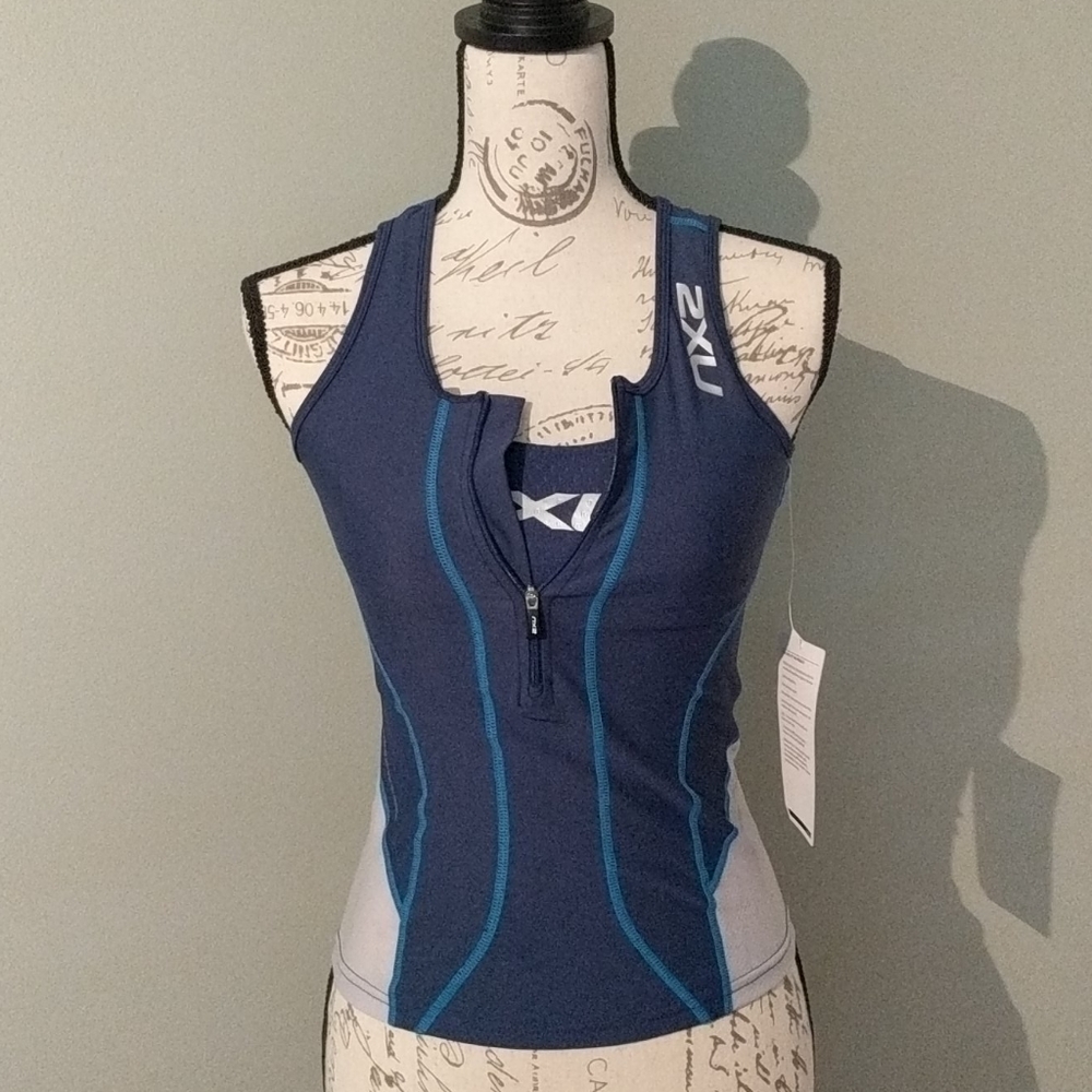 2XU Long Distance Tri Singlet - Brand New